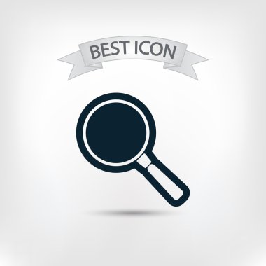 Arama simgesi. Düz tasarım