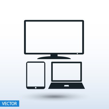 elektronik cihazlar simge kümesi