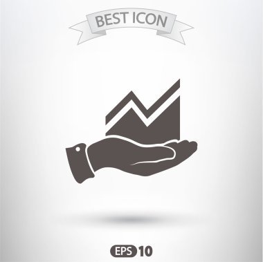 Infographic, grafik simgesi