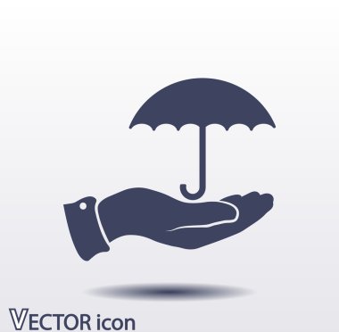 Şemsiye simgesi tasarım