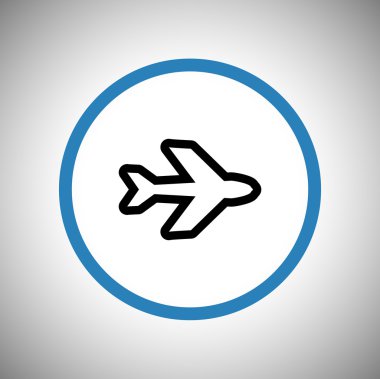 uçak sembol tasarımı