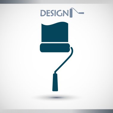 Silindir simge düz tasarım stil