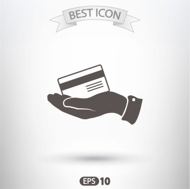 banka kredi kartı simgesi