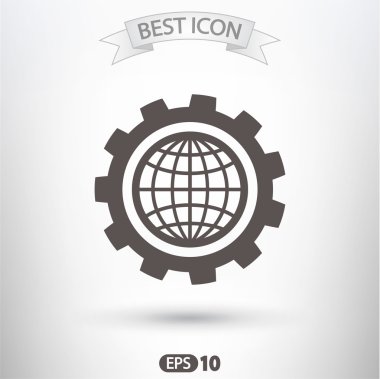 Gezegen simgesi tasarım