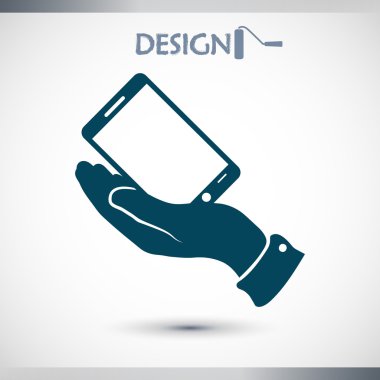 Mobil akıllı telefon simgesi