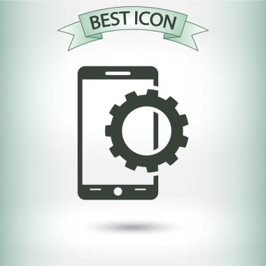 parametreleri ayarlama, mobil akıllı telefon simgesi