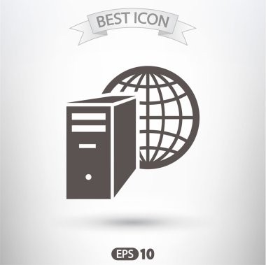 bilgisayar sunucusu simgesi