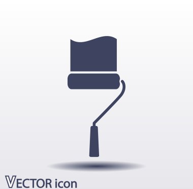 Silindir simge düz tasarım stil