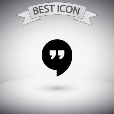 İletişim konuşma balonu simgesinin