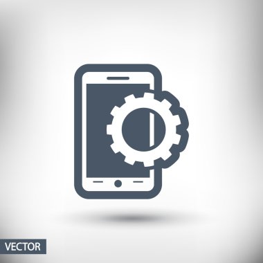 Mobil akıllı telefon simgesi