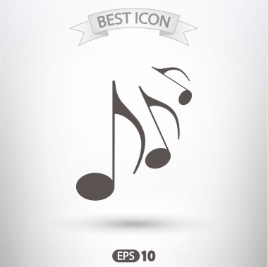 müzik simgesi tasarım