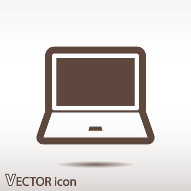 Dizüstü bilgisayar simgesi tasarım