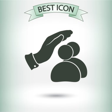 güvenli kişi simgesi