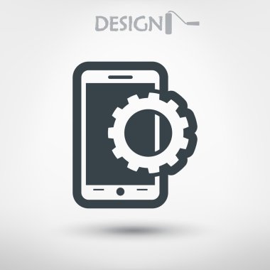 Mobil akıllı telefon simgesi