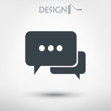 komik konuşma kabarcıklar simgesi