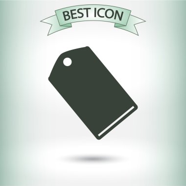 Etiketi simgesi tasarım