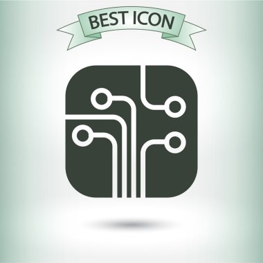 devre kartı, teknoloji simgesi