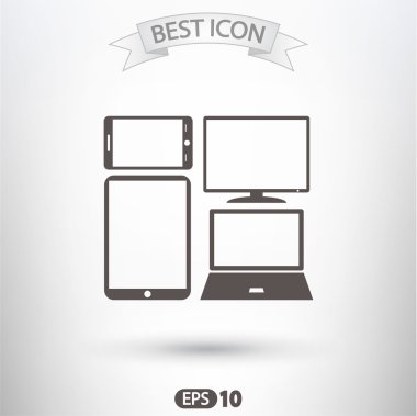 elektronik cihazlar simge kümesi