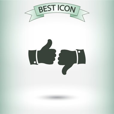 Simge gibi. Düz tasarım stili