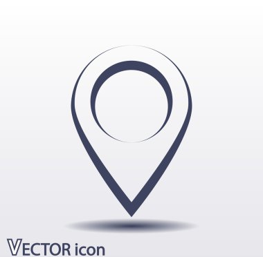 İşareti simgesini, işaretçi