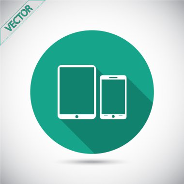 Mobil akıllı telefon simgesi