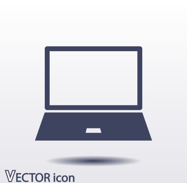 Dizüstü bilgisayar simgesi tasarım