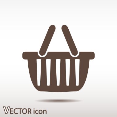 Alışveriş sepeti simgesi