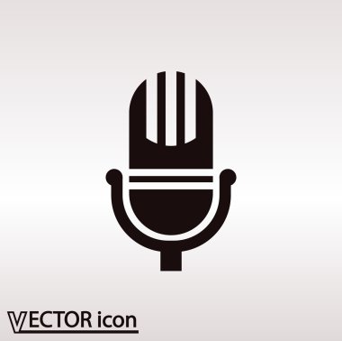 mikrofon simgesi tasarım