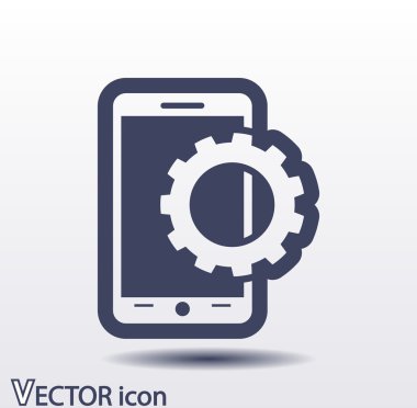 Mobil akıllı telefon simgesi