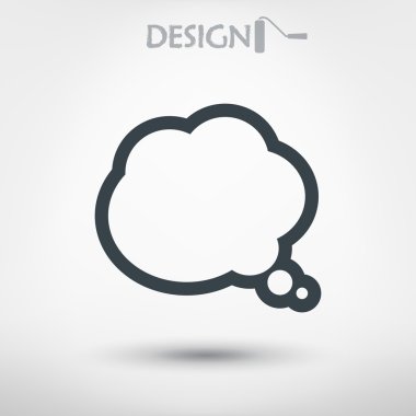 komik konuşma kabarcıklar simgesi