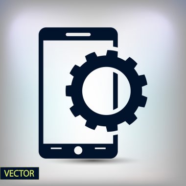 Mobil akıllı telefon simgesi
