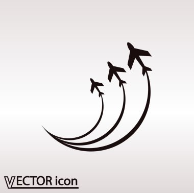 uçak sembol tasarımı