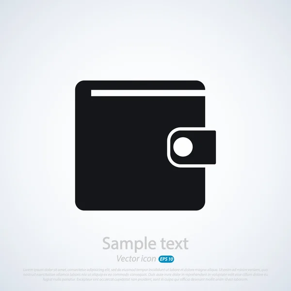 Wallet icon — Stock Vector