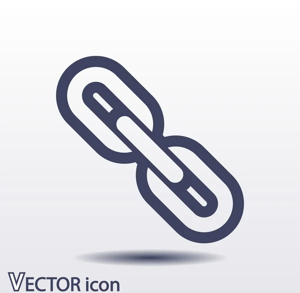 Icono de eslabón — Vector de stock