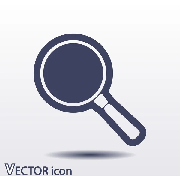 Search icon. Flat design — Stock Vector