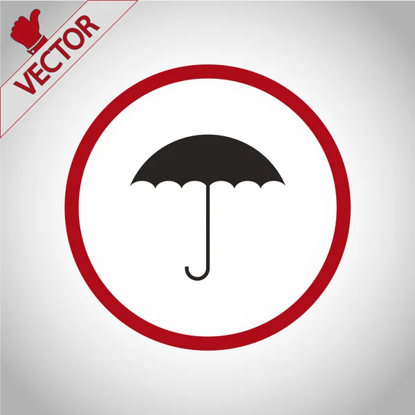 Umbrella icon — Stock Vector