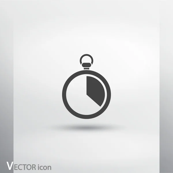 Stopwatch icon design — Stock Vector