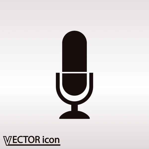 Design des Mikrofons — Stockvektor