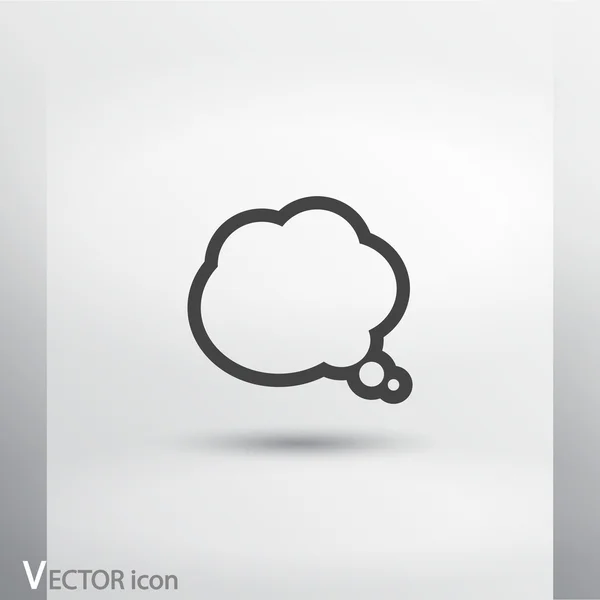Icona della bolla vocale — Vettoriale Stock