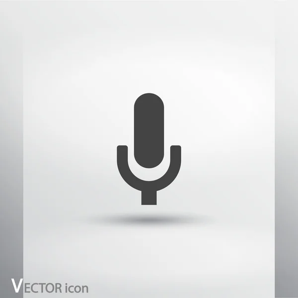 Design des Mikrofons — Stockvektor