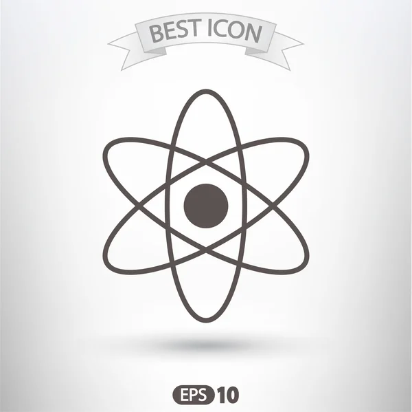 Atom icon — Stock Vector