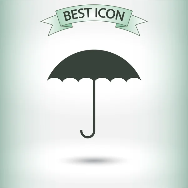 Umbrella icon design — Stock Vector