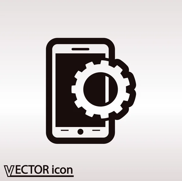 Mobile smartphone icon — Stock Vector