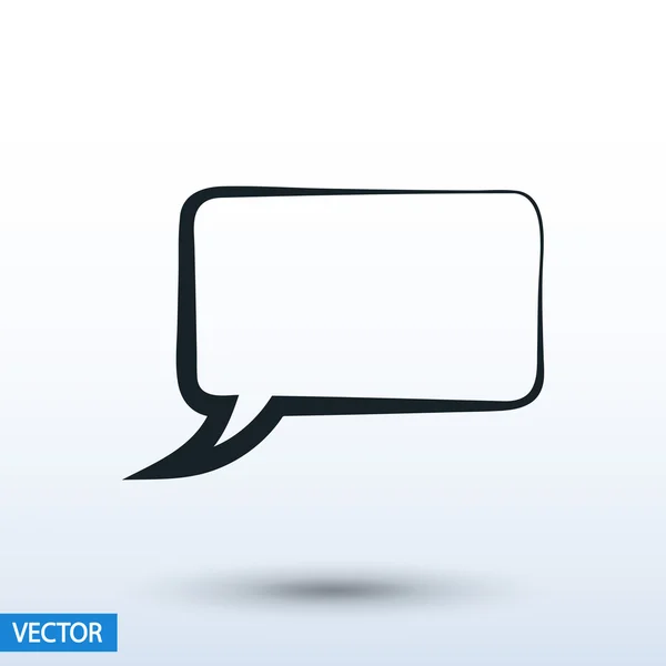 Speech bubble icon — Stock Vector