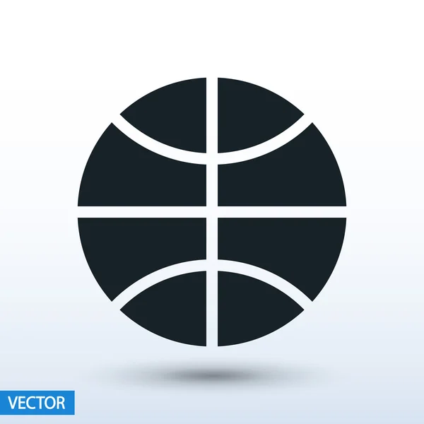 Basketbal pictogram — Stockvector