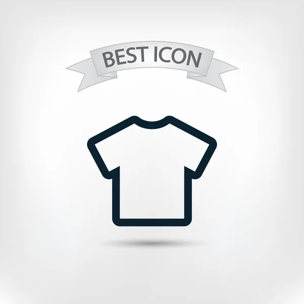 Camiseta icono icono — Archivo Imágenes Vectoriales