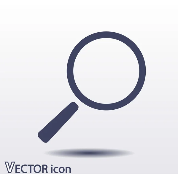 Search icon. Flat design — Stock Vector