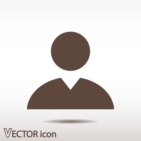 Icono del hombre de negocios — Vector de stock