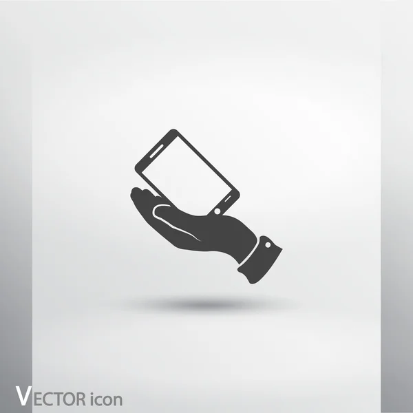 Icono del teléfono móvil — Vector de stock