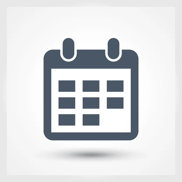 Takvim simgesini düz tasarım stili